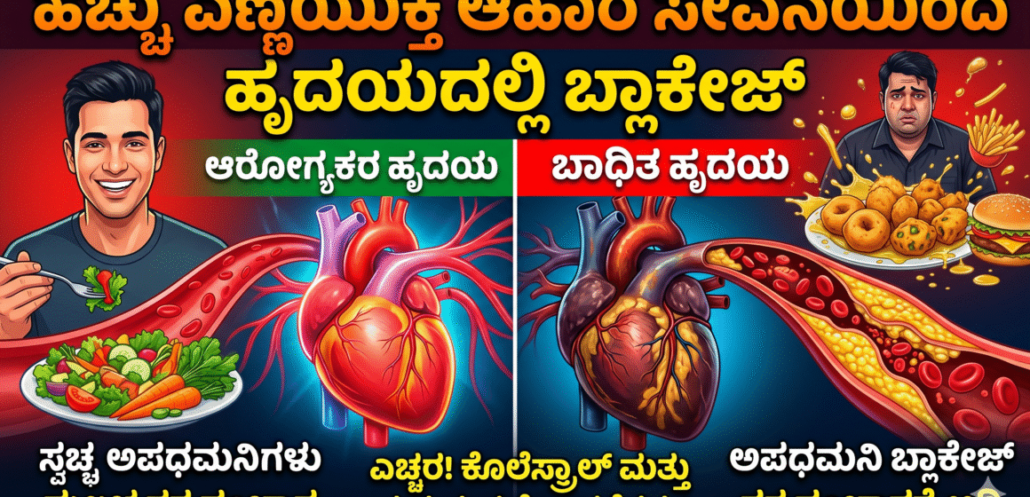 Gemini_Generated_Image_b8rly2b8rly2b8rl ಹೆಚ್ಚು ಎಣ್ಣೆಯುಕ್ತ ಆಹಾರ ಸೇವನೆಯಿಂದ ಹೃದಯದಲ್ಲಿ ಬ್ಲಾಕೇಜ್