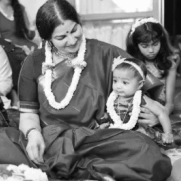 ಭಾವನಾ ರಾಮಣ್ಣ ಮಗಳ ಹೆಸರು ರುಕ್ಮಿಣಿ-ತನ್ನ ಅಜ್ಜಿಯ  ಹೆಸರನ್ನೇ ಪುತ್ರಿಗಿಟ್ಟ ನಟಿ