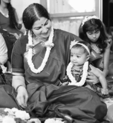 ಭಾವನಾ ರಾಮಣ್ಣ ಮಗಳ ಹೆಸರು ರುಕ್ಮಿಣಿ-ತನ್ನ ಅಜ್ಜಿಯ  ಹೆಸರನ್ನೇ ಪುತ್ರಿಗಿಟ್ಟ ನಟಿ