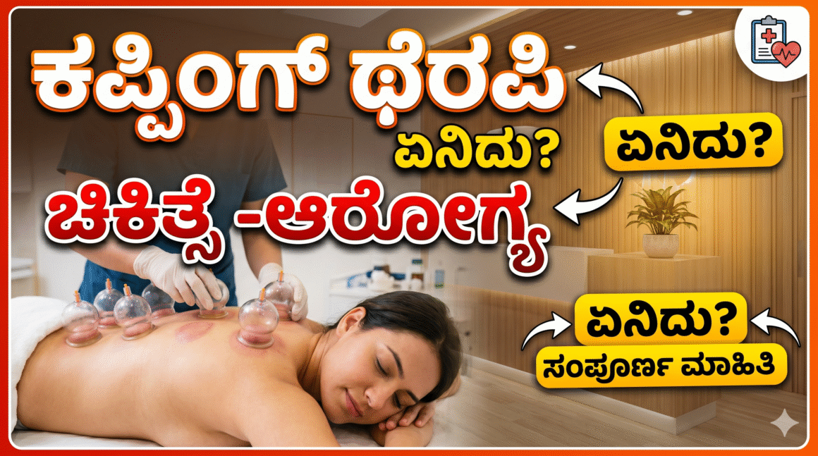 ಚಿಕಿತ್ಸೆ -ಆರೋಗ್ಯ – ಏನಿದು? ಕಪ್ಪಿಂಗ್ ಥೆರಪಿ