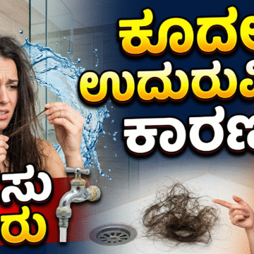 ಗಡಸು ನೀರು ಕೂದಲು ಉದುರುವಿಕೆಗೆ ಕಾರಣ