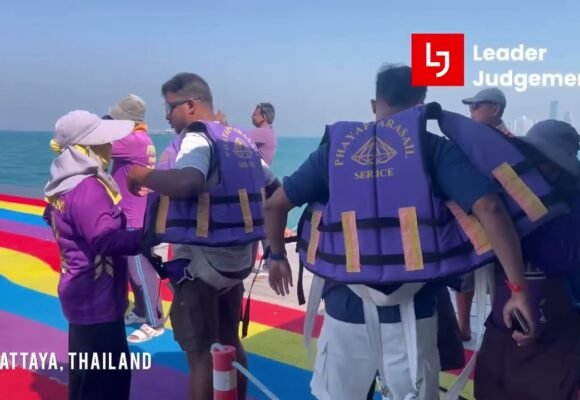 Pattaya Parachute Drive 🪂 Speedboat Parasailing Experience in Thailand